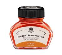 Octopus Fluids Document Ink Encre orange indélébile certifiée DIN ISO 12757-2 Orange 30 ml
