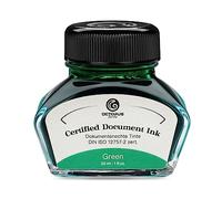 Octopus Fluids Document Ink Green Encre indélébile certifiée DIN ISO 12757-2 Vert 30 ml