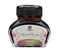 Octopus Fluids Gryphon Sheen Ink Encre pour stylo plume, encre Sheen, marron, 30 ml