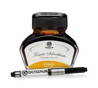Octopus Fluids Orange - encre d'écriture avec convertisseur, encre de stylo plume, orange 30ml