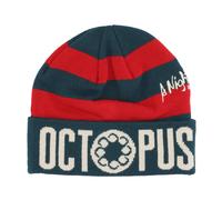 Octopus, Homme, Accessoires, Multicolore, Taille: ONE Size Bonnet Beanie à Rayures de Freddy Pack Horreur