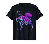 Octopus Juicy Purple Funny Deep Sea Kraken T-Shirt Graphique avec Valeur