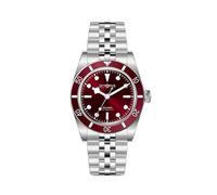 Octopus Karen Montre automatique pour homme 37 mm BB54 PT5000 Mouvement Montre de plongée étanche 20 bars en cristal saphir Lumineux 0025, Cadran rouge/lunette rouge