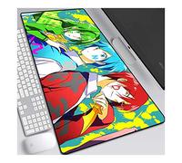 Octopus Kill Teacher Anime Extended XXL Mousepad,Speed Gaming Mouse Mat,800x300mm Large Anime Mousepad with Non-Slip Rubber Base,3mm Stitched Edges,for Computer PC,F