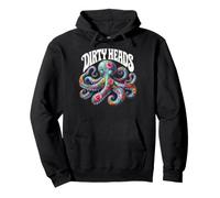 Octopus Lover Floral Octopus Ocean Sea Animal Dirty Heads Sweat à Capuche
