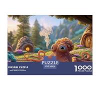 Octopus Lying on The Ocean 1000 Piece Découpe Précise Puzzle Fairy Tale Octopus Amusant Jigsaw Jouet Éducatif pour Amis 38x26cm/1000pcs