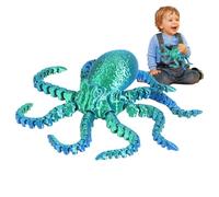 Octopus mobile imprimé en 3D, jouets de poulpe imprimés en 3D, modèle de poulpe articulé, jouet pulpus mobile imprimé 3D pour adultes