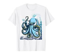 Octopus Ocean, Faune Marine, récif, Corail T-Shirt
