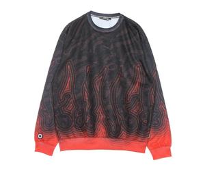Octopus - Octopus All Over Print Crewneck SweaT-shirt - Homme - Sweatshirts et sweats à capuche - Multicolore - Taille: XS