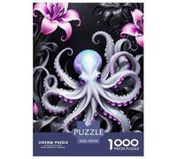 Octopus Puzzle 1000 Pièces Adultes Animaux Puzzles 1000 Pièce Jeux D'adresse Cadeau 70x50cm/1000pcs