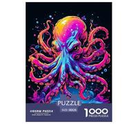 Octopus Puzzle 1000 Pièces Adultes Animaux Puzzles 1000 Pièce Jeux D'adresse Décor À La Maison 38x26cm/1000pcs