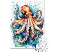 Octopus Puzzle 1000 Pièces Adultes Animaux Puzzles 1000 Pièces Défi Jouet Cadeau 1000pcs (75x50cm)