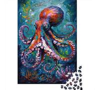 Octopus Puzzle 1000 Pièces Adultes Animaux Puzzles 1000 Pièces Jeux D'adresse Décor À La Maison 1000pcs (75x50cm)