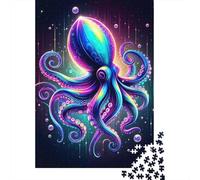 Octopus Puzzle 1000 Pièces Adultes Enfants Animaux Puzzles 1000 Pièce Jeu Éduchatif Décor À La Maison 1000pcs (75x50cm)