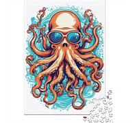 Octopus Puzzle 1000 Pièces Adultes Enfants Animaux Puzzles 1000 Pièces Jeux D'adresse Décor À La Maison 1000pcs (75x50cm)