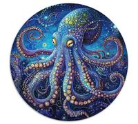 Octopus, Puzzle Immersif Circulaire avec, 1000 Pièces pour Adultes en Quête De Concentration 1000pcs (67.5x67.5cm)