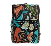 Octopus Sea Life Sac à dos imperméable à l'eau Sac à dos de gym Sac à dos de baleine Étoile de mer Turtlue Sac de voyage extérieur pour enfants femmes hommes
