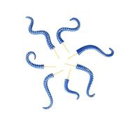 Octopus Tentacle Plant Stakes - Pali Da Giardino | Da Giardino Tentacolari Decorativi | Plant Stakes Glow 7 Pezzi Decorativi per Esterni Interni Giardino CASA Che Brillano Al Buio