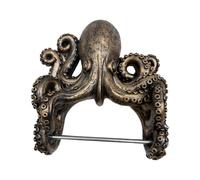 Octopus Toilet Paper Holder - Nautical Bathroom Tissue Rack