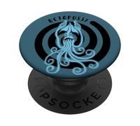 Octopus tourbillons Humour Rond tussi 8 Bras Chaos Queen PopSockets PopGrip Adhésif
