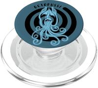 Octopus tourbillons Humour Rond tussi 8 Bras Chaos Queen PopSockets PopGrip pour MagSafe