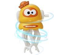 Octopus Toy, Electric Crawling Creature, 2.6x2.6x4.02 inches Interactive Clockwork Game, Educational Learning Aid, Safe Design, Ideal for Bath, Bedroom, Travel, Crib, Daycare