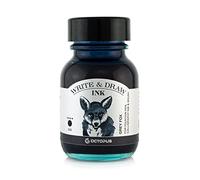 Octopus Write and Draw Ink 356 Grey Fox Encre imperméable pour écrire et dessiner - Encre de calligraphie résistante à la lumière - Pour stylo-plume, stylo en verre, pinceau - 50 ml