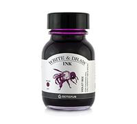 Octopus Write and Draw Ink 401 Violet Bee - Encre imperméable pour l'écriture et le dessin - Encre de calligraphie résistante à la lumière - Pour stylo plume, stylo en verre, pinceau - 50 ml