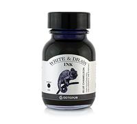 Octopus Write and Draw Ink 425 Blue Chameleon, encre imperméable pour écrire et calligraphie, encre de dessin pour stylo à plume, plume en verre, pinceau, bleu, 50 ml