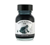 Octopus Write and Draw Ink 458 Grey Frog Encre imperméable pour écriture et dessin, encre calligraphique, centre de dessin résistant à la lumière pour stylo plume, gris, 50 ml