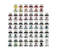 Octopus Write and Draw Ink Lot de 38 cartouches d'encre de calligraphie imperméables pour stylo plume 10 ml
