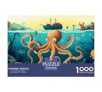 Octopus1000 Pièces PuzzleAnimaux pour Adultes De Jeu pour Adultes Difficile EtStimulant Créativité Et CommeCadeau38x26cm/1000pcs