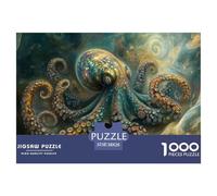 Octopus1000 Pièces PuzzleAnimaux pour Adultes Moderne Jeu Parfaitpourla Détente DécoRationde La Maison 38x26cm/1000pcs