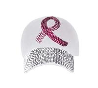 Octore Rose Unisexe, Casquette De Sport pour La Sensiilisation Au Cancer du Sein, Convient Aux Hommes Femmes Accessoire Campagne