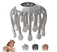 octorelax head massager,360° All-Round Electric Scalp Massager,5 Custom Massage Modes with 3 Intensity Levels, Wireless Portable Design, Ergonomic Fit, Helps with Sleep-B