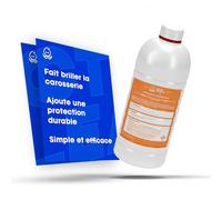 Octoshine - Nettoyant voiture sans eau - Spray lavage moto/auto, décontaminant carrosserie, anti-moustique, shampooing lustrant, pare-brise, pneu, entretien professionnel, dégraissant (1L Concentré)