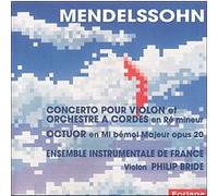 Octuor / op.20 - Concerto pour violon et orchestre à cordes