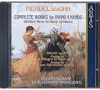 Octuor Version 4 Mains, Andante & Allegro Brillante, Andante Avec Variations - Uriarte & Mrongovius, Piano