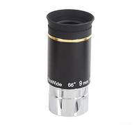 Oculaire 66° pour télescope ultra grand angle de 3,2 cm avec optique multicouche, oculaire pliable pour astronomie et observation du paysage, corps en métal, disponible en 6 mm/9 mm/15 mm/20 mm de
