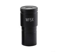 Oculaire biologique WF5X 23,2 mm champ clair pour optique biologique (WF5X | Grossissement WF10X, ajustement de 23,2 mm, champ de vision clair, corps en aluminium, anodisé noir