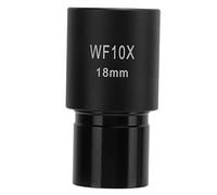 Oculaire de Microscope Grand Angle 1 Pièce, Verre Optique de 23mm avec Transmission Lumineuse Élevée, Idéal pour Laboratoire et Observations Biologiques (WF10X)