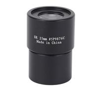 Oculaire de Télescope 0,965 Pouces SR25mm, Verre Optique HD, Transmission de la Lumière élevée, Pièce D'oculaire à Revêtement Vert pour L'observation des Planètes du Ciel et de