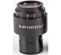 Oculaire Motic N-WF 10x/22mm diopter (1) (BA210, 310, AE2000)
