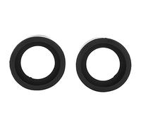 Oculaire oculaire, une paire de couvre-oculaire, œilletons oculaires pour microscope stéréo 32-36mm pour protéger les yeux(KP-H2 flat angle)