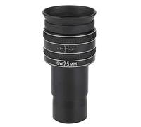 Oculaire planétaire 1,25 Pouces 58 degrés 2,5 mm, oculaire de télescope pour l'astronomie, lentille Verte à Contraste élevé avec Masque pour Les Yeux Rotatif, idéal pour Observer