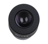 Oculaire pour microscopes biologiques 23 2 mm grand angle 5X 25X pour des examens détaillés et une visualisation confortable (WF15X)