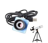 Oculaire télescope, imageur numérique USB, outil d'astrophotographie haute résolution de 15 x 12 cm, installation Plug Play, observation des oiseaux sauvages pour exploration en plein air, éducation