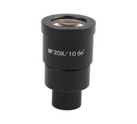 Oculaire WF10X2022 WF20X1012 avec interface de 30 mm, lentille en verre optique anti-reflet FMC, large champ de vision, corps en métal pour une utilisation à long terme (WF20X/10)