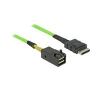 OCuLink - Câble SATA / SAS - SAS 12Gbit/s - 4i MiniLink SAS (SFF-8611) (M) pour Mini SAS HD (SFF-8643) (M) - 50 cm