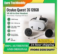 Oculus Quest 3S 128GB : Casque de réalité virtuelle sans fil tout-en-un avec processeur XR2 Gen 2 et suivi des mains à 120 Hz Oculus Quest 3S 128GB
